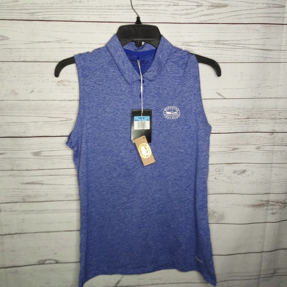 NIKE SLEEVELESS WOMEN'S MEDIUM GOLF POLO TOP